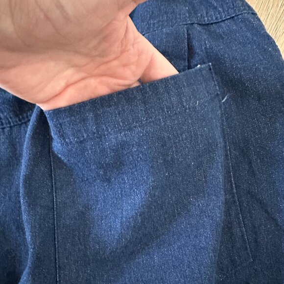 Drop Crotch Button Fly Jeans sz M-L - Picture 6 of 16